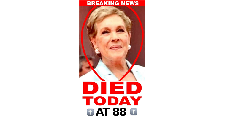 Prayers For Julie Andrews At 88 - New About Animals